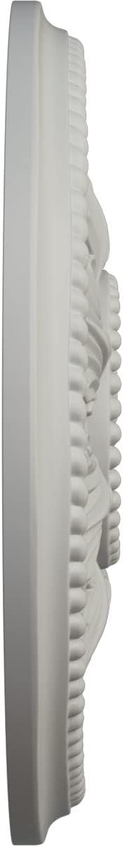 Ekena Millwork CM18ED1PCF Edinburgh Ceiling Medallion, Pot of Cream