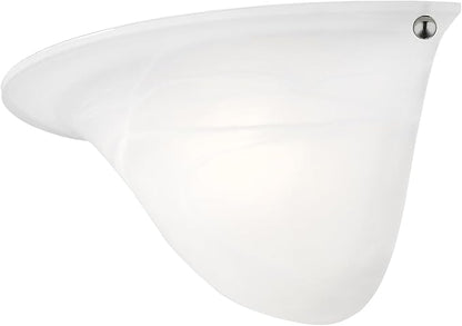 Livex Lighting Wynnewood 1 Light Wall Sconce Satin Nickel Finish