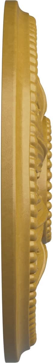 Ekena Millwork CM18ED1IGS Edinburgh Ceiling Medallion, Iridescent Gold