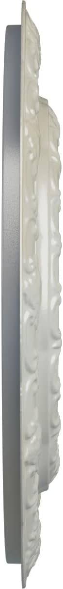 Ekena Millwork CM15LIFBS 15 3/8"OD X 7"ID X 1"P Lisbon Ceiling Medallion Fits Canopies Up to 7", Flash Blue