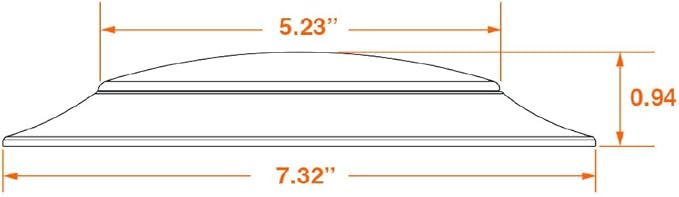 LEDVANCE 15W LED Light Disk, 5 CCT 2700/3000/3500/4000/5000K, Dimmable, 900 LMS, 90 CRI, Wet Rated, Frosted Finish - 1 Pack (62446)