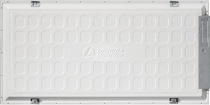 Lithonia Lighting CPX 2x4 LED Flat Panel Light, 2 ft. x 4 ft. LED Light Panel, Ceiling Lighting Fixture for Shop Lighting, 4000 Lumens, 4000K Cool White, Non-Dimming, Smooth Satin Lens, 2-Pack