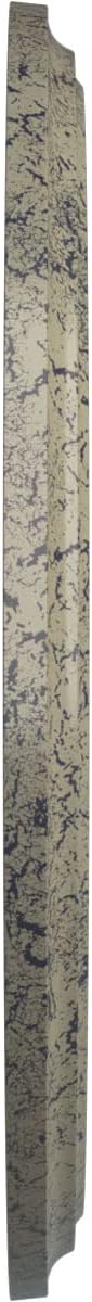41 1/8"OD x 4"ID x 2 1/8"P Classic Ceiling Medallion (Fits Canopies up to 5 1/2"), Hand-Painted Castle Stone Crackle