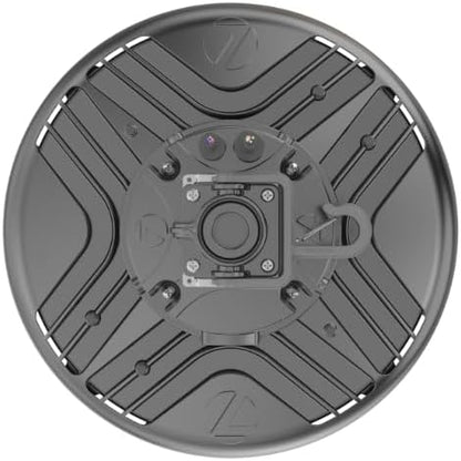 Lithonia Lighting REBL Round High Bay LED Light, 12,000/15,000/18,000 Adjustable Lumen Output, 3500K/4000K/5000K Switchable White Color Temperature, Work Light, UVOLT 120-347V, 12.2" x 7.5", Bronze