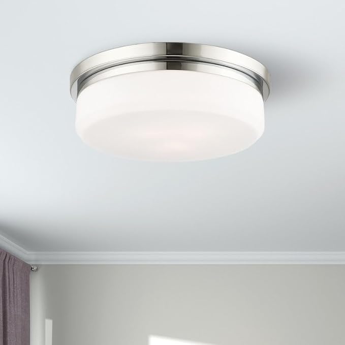 Livex Lighting 7393-05 Isis 3 Light Ceiling Mount or Wall Mount, Chrome