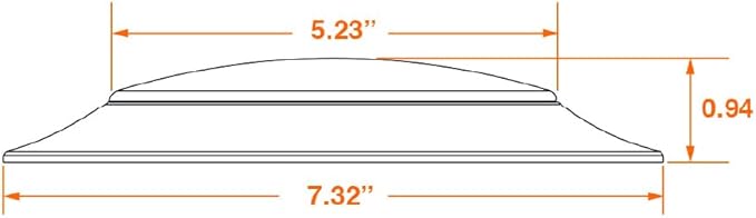 LEDVANCE 16W LED Light Disk, 5 CCT 2700/3000/3500/4000/5000K, Dimmable, 1200 LMS, 90 CRI, Wet Rated, Frosted Finish - 1 Pack (62447)