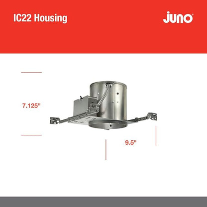 Juno Lighting IC22R Contractor Select 6-Inch IC Rated Universal Incandescent Remodel Housing