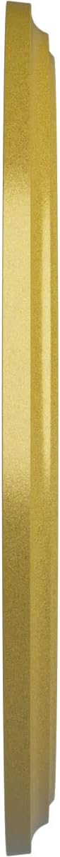 Ekena Millwork CM41CLRGS Classic Ceiling Medallion, 41 1/8"OD x 4"ID x 2 1/8"P, Hand-Painted Rich Gold