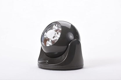 Maxsa Innovations 40252 Battery-Powered Motion Activated Wirelessly Linkable Outdoor Lighting, Black