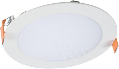 HALO HLB LED Recessed Lighting 6 inch Thin Canless w/Selectable Color Temperatures, 0-10V Dimming, 120-277V Input - HLB64099FSE010MWR