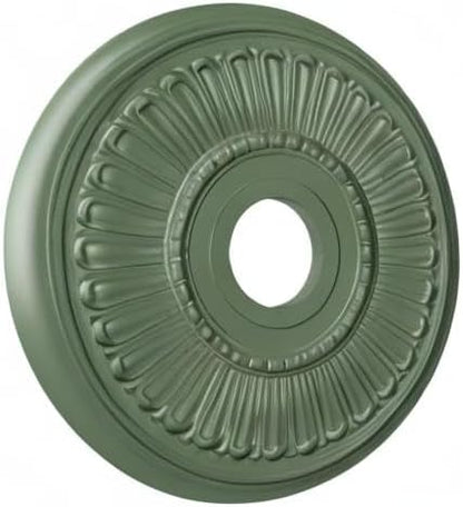 Ekena Millwork Melonie Ceiling Medallion, Athenian Green