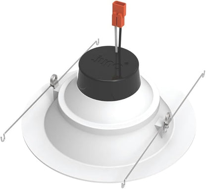 Juno 6 Inch LED Recessed Lighting, G4 Series Retrofit LED Downlight, Ceiling Light for Kitchen or Shower, 700 Lumens, 3000K Warm White, Wet Location Rated, Dimmable, Baffle Trim