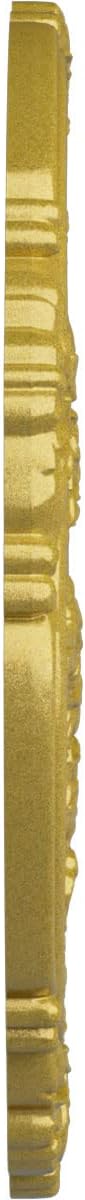 Ekena Millwork CM26ATRGS Attica with Rose Ceiling Medallion, Rich Gold, 26"OD x 3 3/4"ID x 1 1/2"P