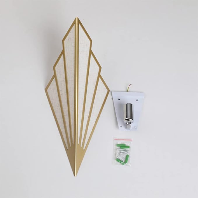 Modern Wall Light Simple Creative Wall Sconces Bedroom Aisle Living Room Wall Lamp Holder E12 Socket Art Deco Lighting Fixture (Bulb Not Included) (Pack of 2)
