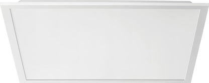 Lithonia Lighting CPX LED Flat Panel Light, 2Ftx2Ft LED Light Panel, Ceiling Lighting Fixture, 2500/3200/4000 Adjustable Lumens, 3500K/4000K/5000K Switchable CCT, Smooth Satin Lens, White (4-Pack)