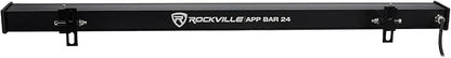 Rockville APP BAR 24 Waterproof LED Wash Light Bar, 36W, RGBWA + White + Amber LEDs, Bluetooth & IR Remote Control, 22 Auto Modes, IP66 Waterproof, Perfect for DJ, Stage, Parties, & Outdoor Use