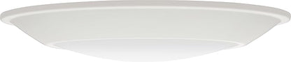 Juno JSBTC 6IN TUWH 90CRI WL MW M6 Smart Surface Mount Disk Light, 2700K-5000K Tunable, 1100 Lumens, Connect with Zigbee or Bluetooth, Works with Alexa, Google Home, or SmartThings, 6-Inch, White