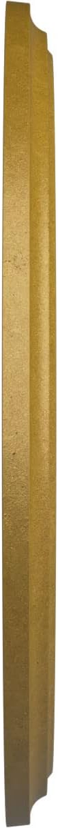 41 1/8"OD x 4"ID x 2 1/8"P Classic Ceiling Medallion (Fits Canopies up to 5 1/2"), Hand-Painted Pharaoh's Gold