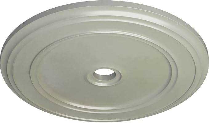 Ekena Millwork CM41CLFCS - 41 1/8"OD x 4"ID x 2 1/8"P Classic Ceiling Medallion (Fits Canopies up to 5 1/2") - Ceiling Medallion, Flash Copper