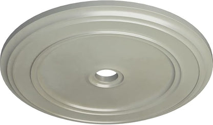 Ekena Millwork CM41CLFCS - 41 1/8"OD x 4"ID x 2 1/8"P Classic Ceiling Medallion (Fits Canopies up to 5 1/2") - Ceiling Medallion, Flash Copper