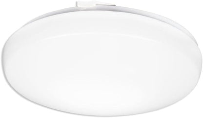 Lithonia Lighting 11 Inch Round LED Flush Mount Ceiling Light, Low Profile Modern Ceiling Light Fixture, 4000K Cool White Color Temperature, Dimmable, White (FMLRDL 11 14840 M4)