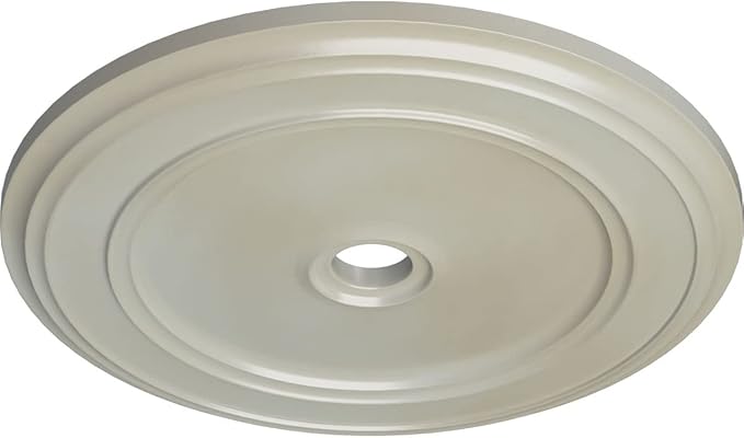 Ekena Millwork CM41CLFBS 41-1/8" x 4" x 2-1/8" Classic Ceiling Medallion, Flash Blue