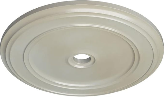 Ekena Millwork CM41CLFBS 41-1/8" x 4" x 2-1/8" Classic Ceiling Medallion, Flash Blue