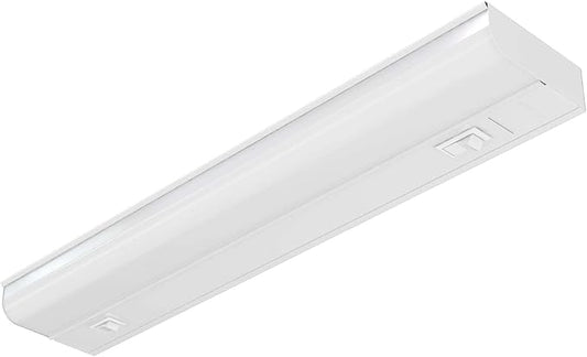 12 inch Hardwired Under Cabinet Lights, 2 Color Settings - 3000K (Soft White) and 4000K (Cool White), Under Cabinet Lighting, Dimmable Under Counter Lights, Under-Counter Light Fixtures
