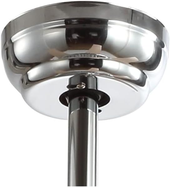 JONATHAN Y 52" Chrome 6-Light Iron and Wood Ceiling Fan, Modern Glam Filigree Dome, 5 Reversible Silver/White Blades, Remote Control, ETL Listed, LED Bulbs Included JYL9602A