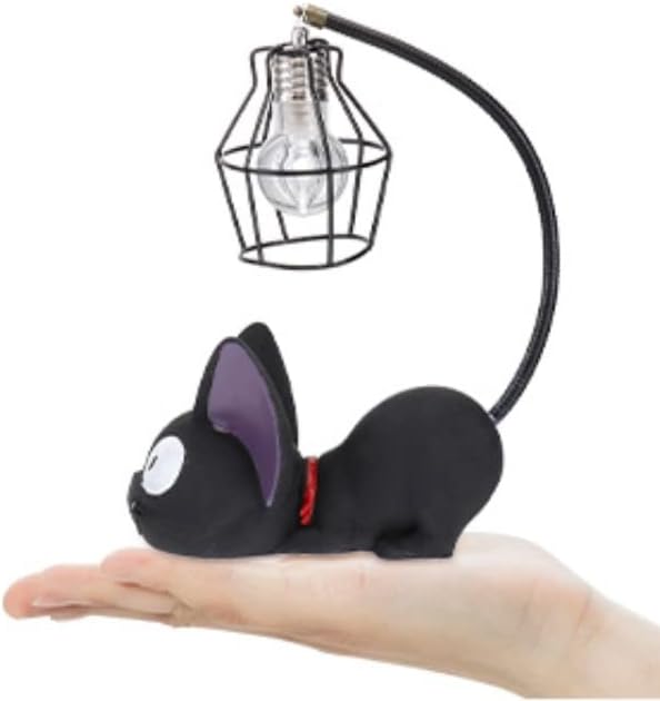 Resin Cat Design lamp Creative Night Light Desk Lamp with Iron Wire Lampshade – Creative Cat Table for Bedroom, Living Room, or Bedside (3.1 x 4.7 x 6.7 Inches)