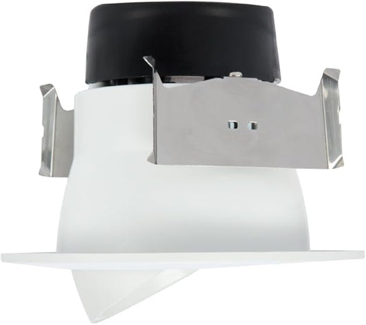 HALO 4 in. Integrated LED Recessed Retrofit Adjustable Downlight Module, 3000K, Warm White, 600 Lumens, 35 Degree Tilt, 360 Degree Rotation LA4069301EWH