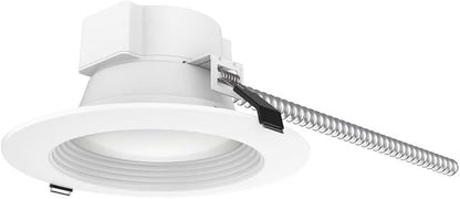Satco Commercial LED Ceiling Downlight, CCT Selectable 2700K/3000K/3500K/4000K/5000K, 6 Inches, White
