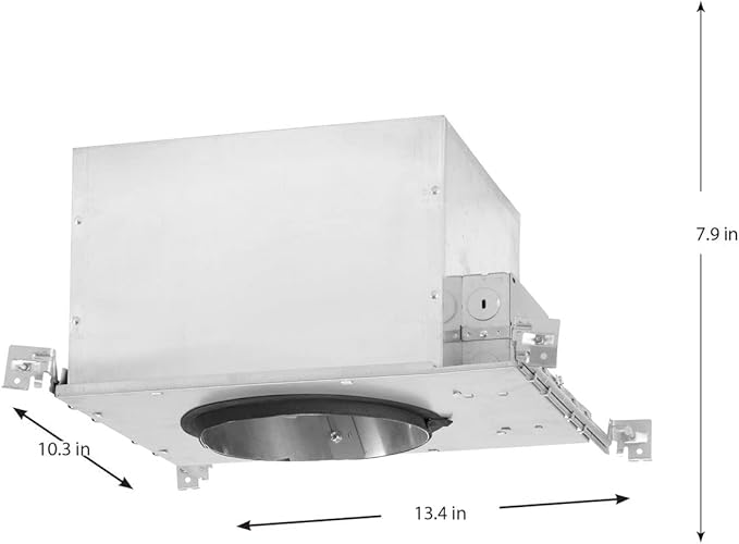 Progress Lighting P806A-N-MD-ICAT 6" Recessed Slope Ceiling New Construction IC Housing 6" Trim