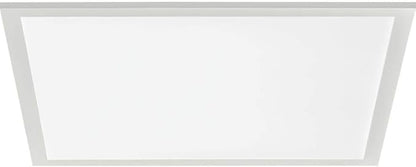Lithonia Lighting CPX 2x2 LED Flat Panel Light, 2 ft. x 2 ft. LED Light Panel, Ceiling Lighting Fixture for Shop Lighting, 3200 Lumens, Smooth Satin Lens, 4000K Cool White
