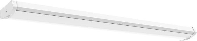 Sylvania 4-ft UltraLED Wrap Light Luminaire, 48W, 5500 LMS, Linkable, 4000K, Frosted Finish, UL Damp Rated - 1 Pack (65539)