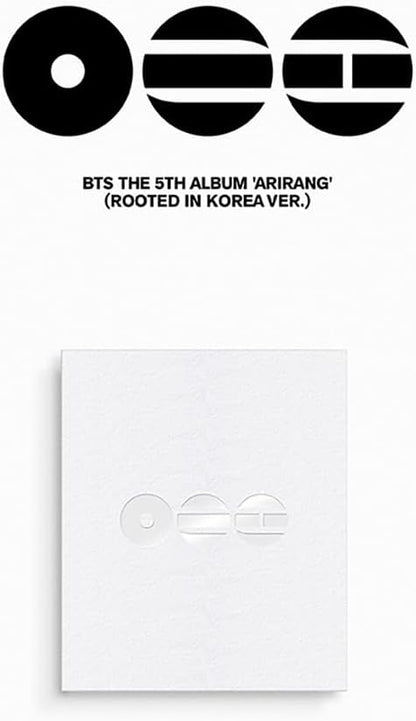 BTS [The 5th Album 'ARIRANG'](Rooted in Korea Ver.) + 3 Extra Photocards Set