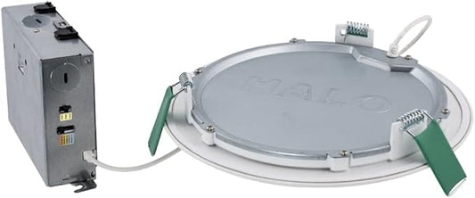 HALO HLB LED Recessed Lighting 8 inch Thin Canless w/Selectable Lumens and Color Temperatures, 0-10V Dimming, 120-277V Input- HLB8LS9FSE010MWR