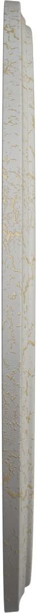 Ekena Millwork Melonie Ceiling Medallion, Pot of Cream Crackle