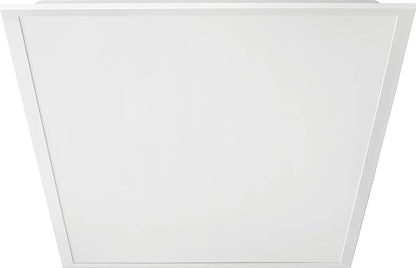 Lithonia Lighting CPX 2x4 LED Flat Panel Light, 2 Ft. x 4 Ft. LED Light Panel, Ceiling Lighting Fixture, 4000/5000/6000 Adjustable Lumens, 3500K/4000K/5000K CCT, Smooth Satin Lens, White (2-Pack)