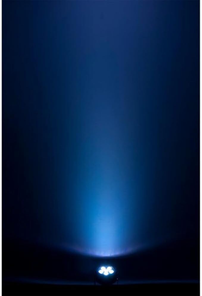 Low-profile LED PAR with 6-in-1 LED technology (RGBAW+UV) compatible with ILS