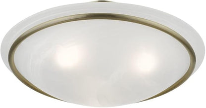 Livex Lighting 4824-07 Newburgh 3-Light Ceiling Mount, Bronze