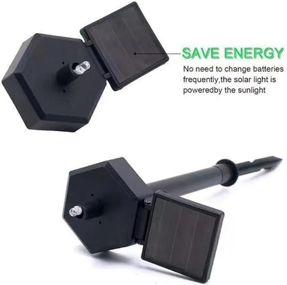Solar Energy Red Parrot Light, Garden Decoration Resin Cute Animal Ground Lamp,Wireless Dusk to Dawn LED Sconce Lights Waterproof.