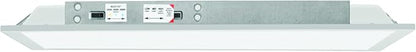 Lithonia Lighting CPX 2x4 LED Flat Panel Light, 2 Ft. x 4 Ft. LED Light Panel, Ceiling Lighting Fixture, 4000/5000/6000 Adjustable Lumens, 3500K/4000K/5000K CCT, Smooth Satin Lens, White (2-Pack)