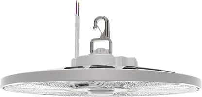 Lithonia Lighting Compact Pro Round LED High Bay Light, Ceiling Lighting Fixture, Adjustable 21000/24000/27000 Lumens, Selectable 4000K/5000K, UVOLT 120–347V, White (CPRB ALO14 UVOLT SWW9 80CRI DWH)