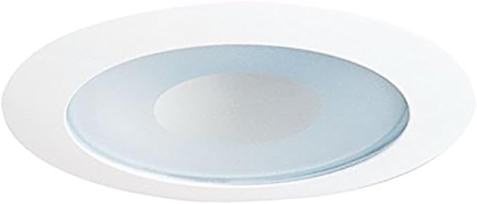Juno Lighting 12 WWH Incandescent Recessed Shower Trim, 50 watts, 4-inch, White