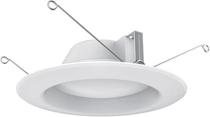 Satco S39315 7.2W 5000K LED Downlight Retrofit in Contemporary Style-2.3 Inches Tall and 7.4 Inches Wide, Color Temperature: 5000, Finish Color: White