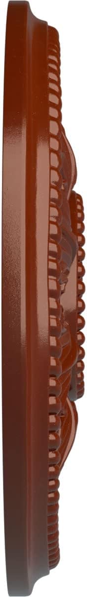 Ekena Millwork CM18ED1FIF Edinburgh Ceiling Medallion, FireBrick