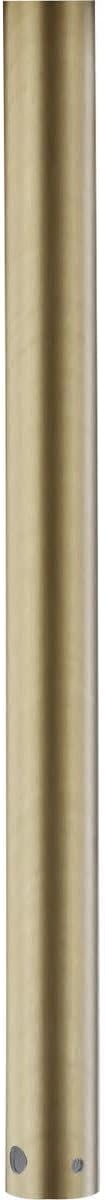 Progress Lighting AirPro Collection 24 in. Ceiling Fan Downrod in Vintage Brass