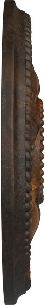 Ekena Millwork CM18ED1RUS Edinburgh Ceiling Medallion, Rust