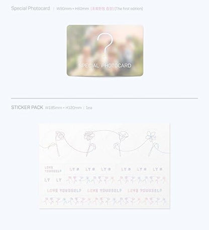 BTS - LOVE YOURSELF 承 [Her] [Random ver.] +Photobook+Photocard+Official Poster+Extra Photocard